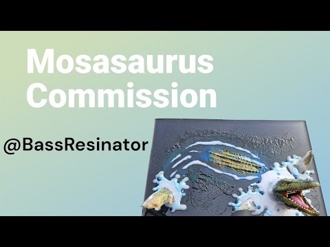 Mosasaurus Commission Build tutorial