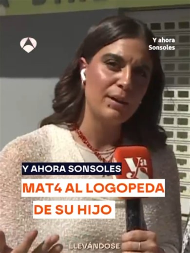 🟠 Mata al logopeda de su hijo por presuntos abusos hacia el menor. 📲 Contenido disponible en atresplayer. >>> #YAhoraSonsoles, de lunes a viernes a las 17:00h en Antena 3 y al completo en atresplayer. 👉 WhatsApp del programa en la descripción del perfil. #Logopeda #Niño