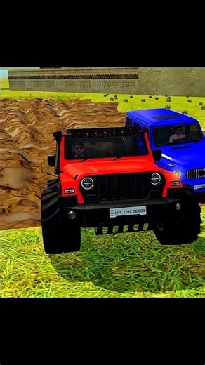 Thar vs G-Wagon: Kaun Jeetega Kichad Battle?|#viral #thar #challenge #games