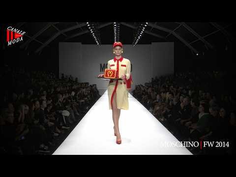 MOSCHINO Fall Winter 2014 Milan 4K - Canale Moda