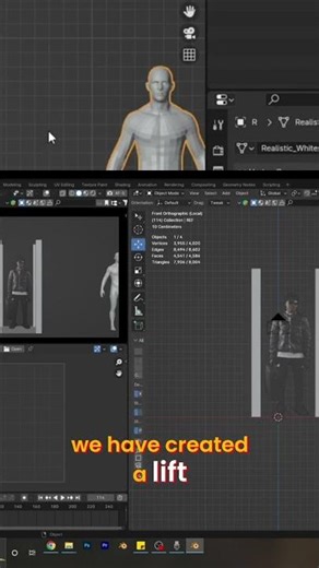 Easy Guide to Level Up Your 3D Skills #vfx #greenscreen #vfxediting #blender