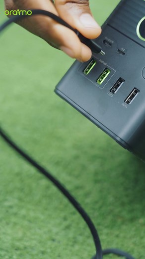 Pack your bags. Unpack the power. 🧳⚡ The oraimo Power Box 600 is your travel best friend—keeping all your devices charged from the airport to the Airbnb and beyond. 🕶️ 60000mAh Large Capacity 🕶️ Multi-Device Charging 🕶️ Portable & Travel-Friendly 🕶️ Universal Compatibility ✈️ Travel Powered Up: https://eshop.oraimo.com/GHstoreFBIG #TravelEssential #oraimo #PowerBox600 #AdventureReady #TravelTech | oraimo