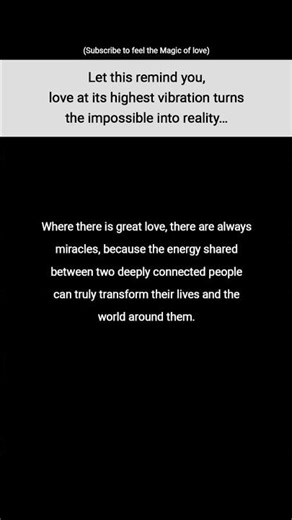 The Transformative Energy of Deep Love 🚀 #Love