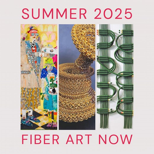 340K views · 1.4K reactions | From large-scale collage to fiber sculptures created from plant roots, our Summer 2025 issue is filled to the brim with fiber art inspiration! | Fiber Art Now | Facebook