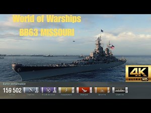 Legendary Missouri in Action! Unstoppable Force | WoWS Random Battle