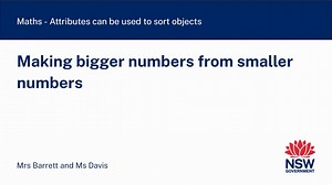 MATes1u1L8 VID3 - Making bigger numbers from smaller numbers