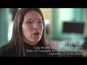 ND Professor Laurel Riek describes robotics research
