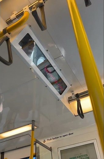 Transperth A Series “Passengers are requested to keep doorways clear” male #transperth #train