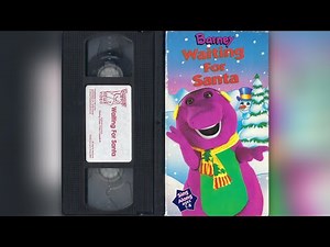 Barney: Waiting for Santa [1990] - 1996 VHS Release (Canadian Release)