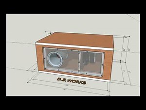 12 Inches Subwoofer Box Plan
