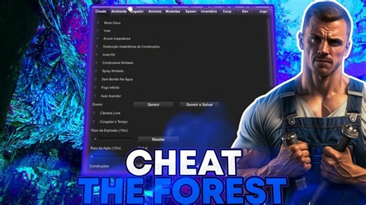 Awesome* The Forest - Top Cheat Menu | Best Hack For The Forest | Many Functions | Free Download