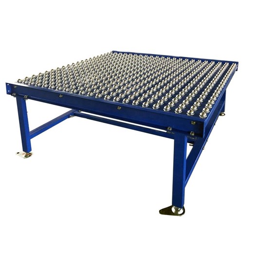 Roller Table Conveyor Galvanized Ball Transfer Unit Table for Transport