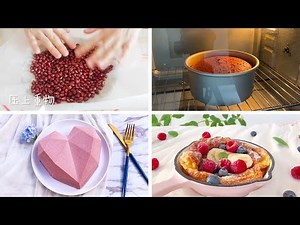 ASMR Easy Making Cake & Dessert Tutorial | Douyin ASMR Cooking #13