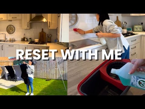 ✨ Clean With Me | Slow Kitchen Reset & Spring Touches 🌿