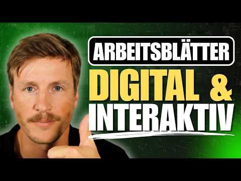 Interaktive HTML-Arbeitsblätter mit KI? Das ist möglich!