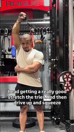 How to Do a Single Arm Overhead Cable Tricep Extension | Perfect Form for Bigger Triceps