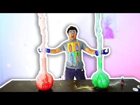 CRAZY ELEPHANT TOOTHPASTE EXPERIMENT!