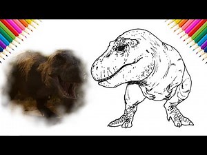 How to draw T Rex from The Dinosaurs (The Netflix Show)