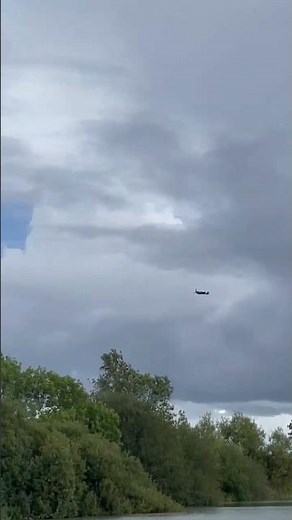 WW2 Spitfire Roars Over the River ✈️ | Engine Sounds!