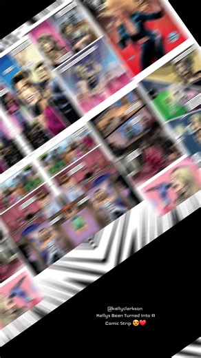 #fyptiktok #fyp #makethisgoviral #queenKelly #teamKelly @kellyclarkson .. Kelly's been turned Into a comic strip yall 😍😍❤️❤️🤯🤯 not by me by someone else ...