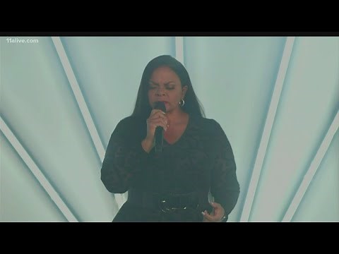 Rayshard Brooks Funeral | Tamela Mann performs