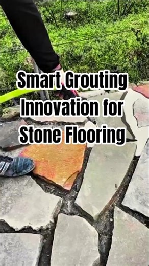 Innovation Tools: Smart Stone Grouting Process Unveiled