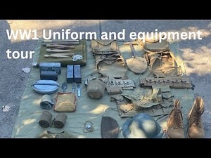 My WW1 US Uniform Tour!