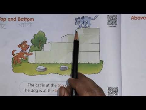 Class 1[ Chapter 1 : Pre- number Concepts : Top- Bottom ( Exercise given on Page no-8 ) ]