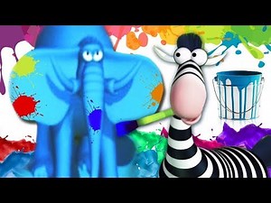 Gazoon | Technicolor | Funny Animal Cartoons By HooplaKidzTV