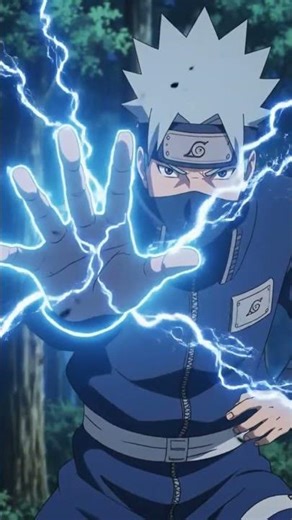 hatake Kakashi using chidori