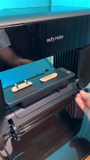 eufyMake on Instagram: "Ever wanted to create your own pro-level #skateboard graphics? 🛹 We took some blank wooden #fingerboard decks and gave them a custom makeover from scratch. 😱 The whole process happens with the eufyMake E1 UV printer and its powerful app. We snapped a photo of the blank decks on the print bed to perfectly align our designs. Then, we printed them one by one using the app’s library to find Y2K elements, patterns, and graphics to build our unique decks. You can even see the