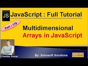 multidimensional arrays in JavaScript | JavaScript Full Tutorial in Hindi