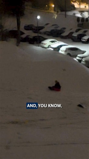 Following the closure of in-person classes at West Virginia University on Monday, students took advantage of the Morgantown geography to participate in a classic wintertime activity. | WBOY 12News