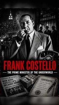FRANK COSTELLO: The Prime Minister of the Underworld 😳 #crime #realstory #mustwatch