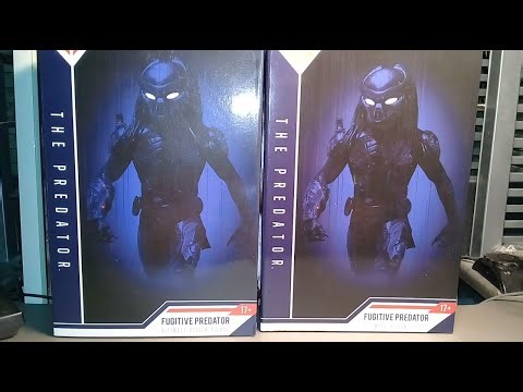 Comparison! Neca Ultimate Fugitive Predator from The Predator (2018) Film (Original vs Reissue)!