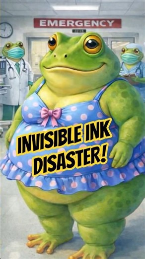 Tammy’s Invisible Ink Disaster!