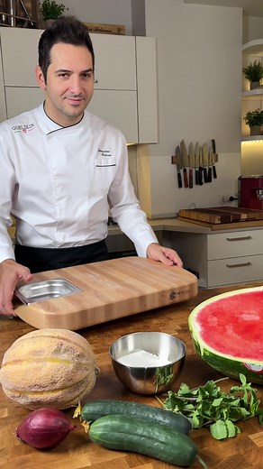 Delicious Melon Salad Recipe with Watermelon and Feta