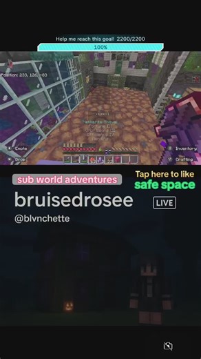 Chandelier for my new expansion i made in sub world! #minecraft #fyp