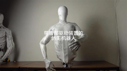 带腹部驱动装置的仿生机器人