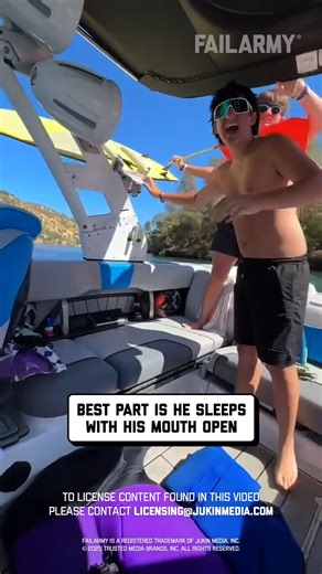 FailArmy on Instagram: "classic sink-your-boat-to-wake-a-sleeping-friend-prank! 🤪 🤣 #boat #boatlife #boating #lake #lakelife #boatfail #boatsgowild #boatday #onthewater #boatvibes #prank #prankfail #shipfail #epicfail #nap #fail"