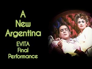 1981 Evita Patti LuPone Final Performance A New Argentina James Stein David Cryer