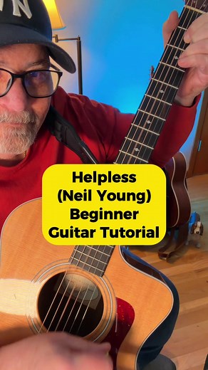 Helpless Guitar Tutorial for Beginners