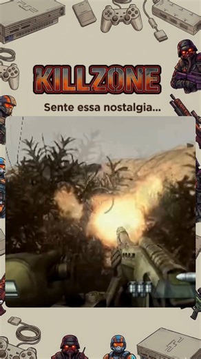 PS1 | PS2 | Xbox | Minuto Retrô on Instagram: "👉 Siga ( @minutoretroo ) pra ver mais conteúdos como esse e destravar boas memórias da sua infância! Killzone (PS2) – O "Matador de Halo" que dividiu a galera! "Aqueles olhos laranjas na neblina... inesquecível." 🔴💀 Quem viveu a "guerra dos consoles" nos anos 2000 lembra do barulho que esse jogo fez antes de lançar. A promessa era clara: esse seria o FPS definitivo do nosso querido "Pley 2" pra bater de frente com a concorrência do Xbox. Killzone