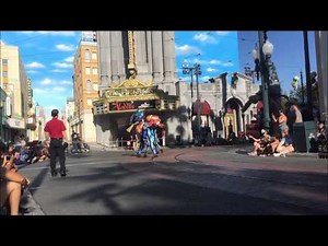 Disney California Adventure Pixar Play Parade with Inside Out pre parade