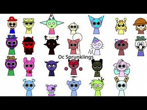 My OC Sprunki: Compilation of OC Sprunki All Together