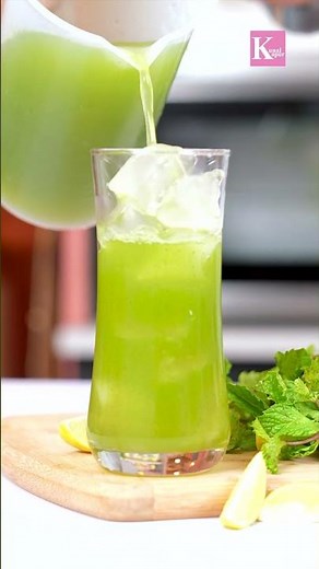 Easy Refreshing Mint Lemonade | Minty Lemon | Kunal Kapur Recipes