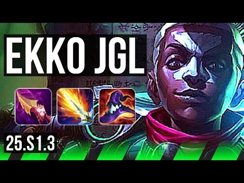 EKKO vs GRAGAS (JGL) | 12/1/11, 72% winrate, Legendary | EUNE Challenger | 25.S1.3