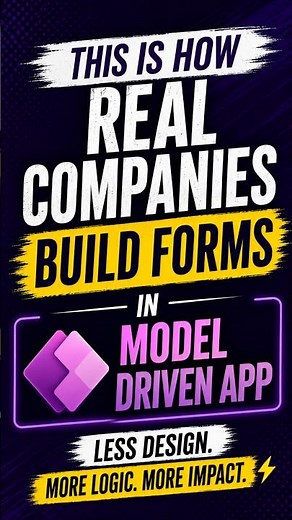 Model-Driven Apps Are INSANE 🤯 Create a Form & Power Apps Builds Everything! ⚡