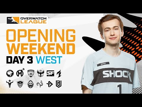 Overwatch League 2021 Season | Opening Weekend | Day 3 — West