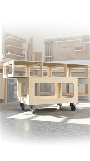 Établi sur mesure conçu avec PolyBoard
